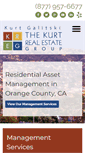 Mobile Screenshot of kurtpropertymanagement.com